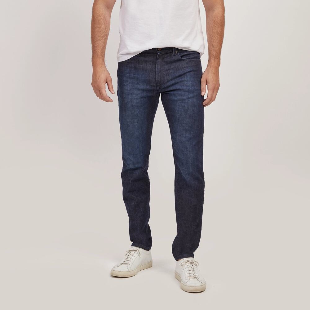 Mott & Bow Slim Crosby Jeans Sz 36x34 Dark Wash Denim Excellent Condition!